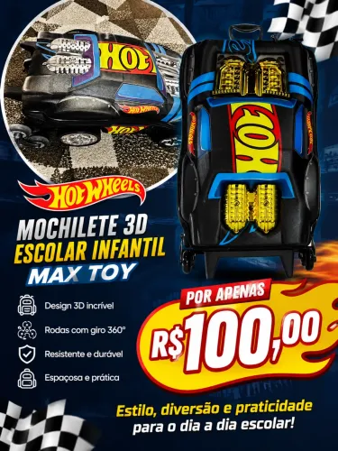 Mochila Max Toy 3D Hotwells