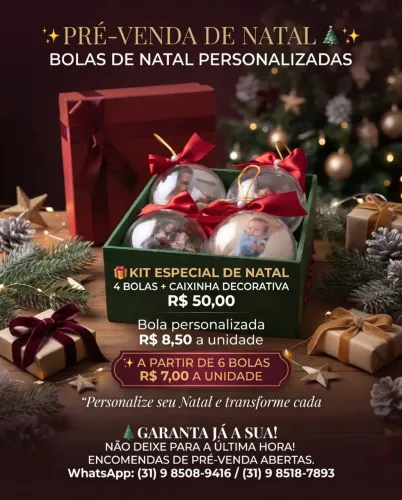 Bolas de Natal
