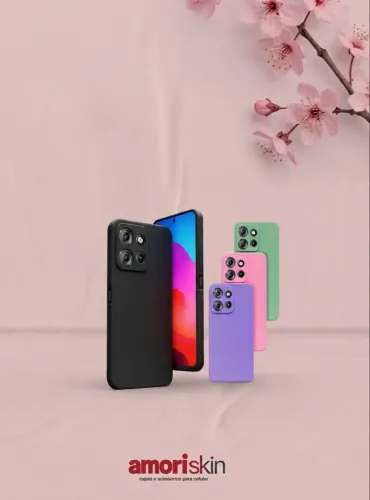 Capa G56 de Silicone Aveludada