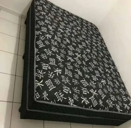 cama box ja acoplado com colchao