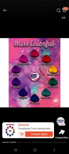 Tinta Indie da Miss Colorful! Alta pigmentação e qualidade, a melhor tinta do mercado ?