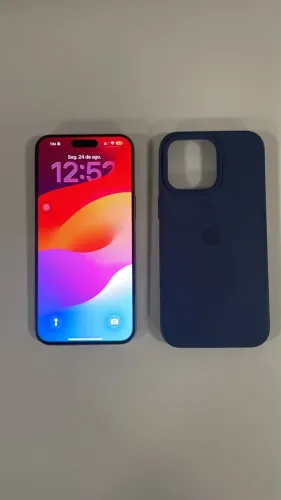 Vendo iPhone 15 Pro Max 256GB, cor Titânio Natural 