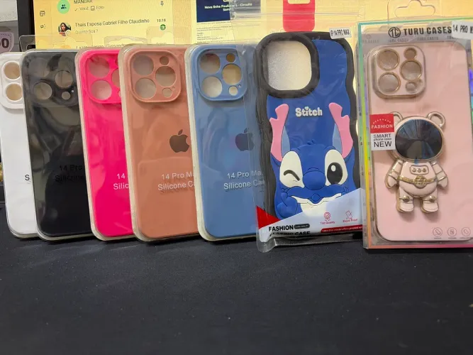 Capinha iPhone 14 Pro Max 7 unidades