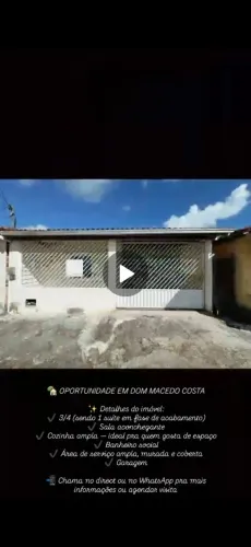 Alugo casa para sao joao em dom macedo costa bahia
