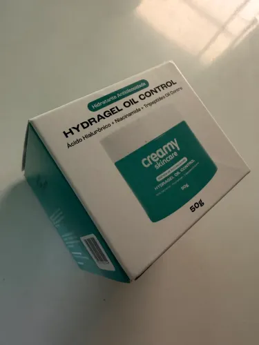 Creamy Hidratante Antioleosidade Hydragel Oil Control (aberto)