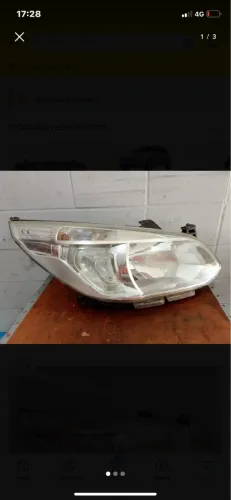 Farol lado do passageiro original Chevrolet