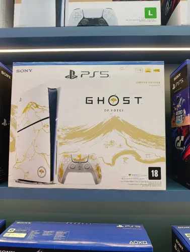 PS5 slim mídia física Ghost of youtei