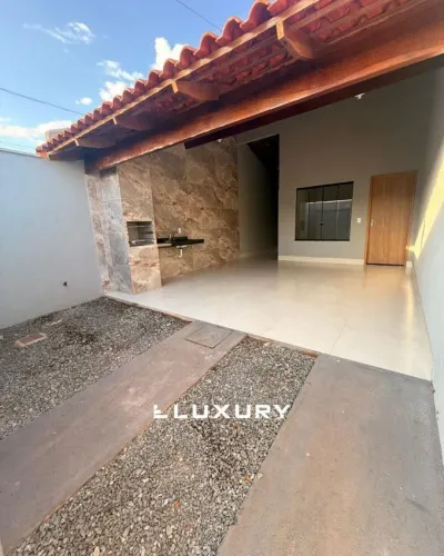 Casa para Locação no TerraBela Cerrado II com 2 Quartos e Suíte - NUNCA HABITADA
