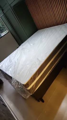 Base com colchão De mola Pronta entrega