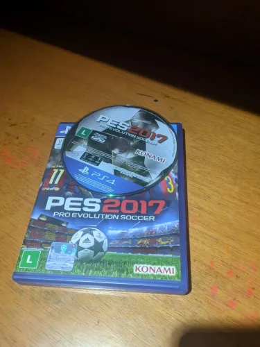 Jogo PS4 - Pes 2017 - Mídia Física - Ótimo Estado - Funciona 100%
