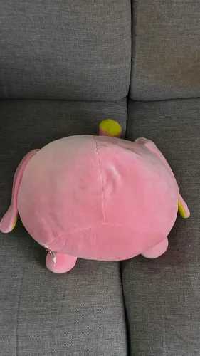 Pelúcia Elefante Rosa Buba 25cm - Impecável / Com Etiqueta