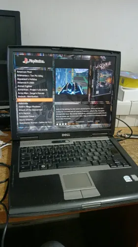Notebook Dell com Porta Serial e Batocera linux