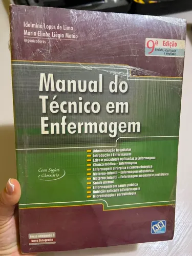 Livro Técnico em Enfermagem 9ª Edição - Preço de Desapego!