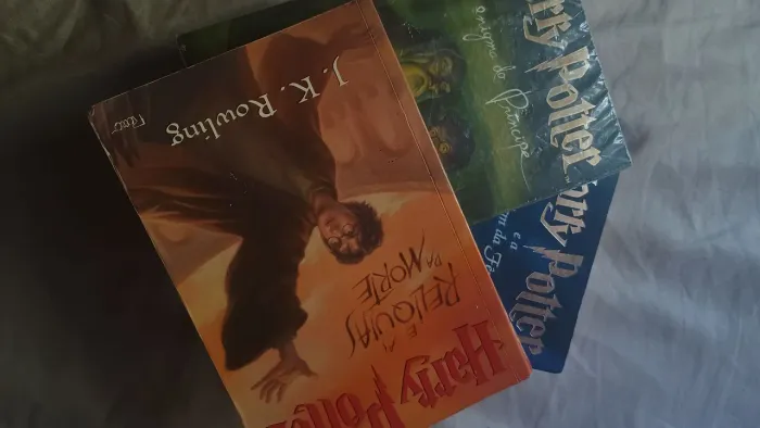 Livros Harry Potter (5°,6°,7°)