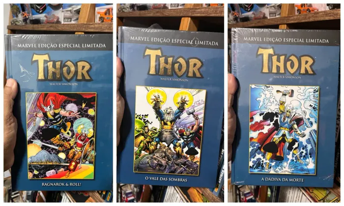 HQ THOR EM 3 EDIÇÕES COLEÇÃO COMPLETA