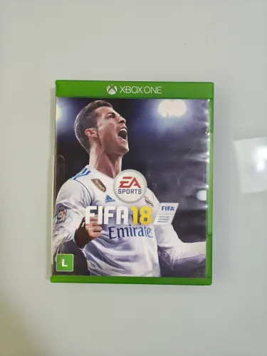 FIFA 18 XBOX ONE ORIGINAL + MANUAL IMPRESSO