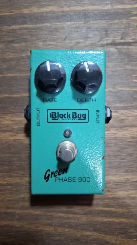 Pedal Black Bug Green Phase 900 Phaser Para Guitarra