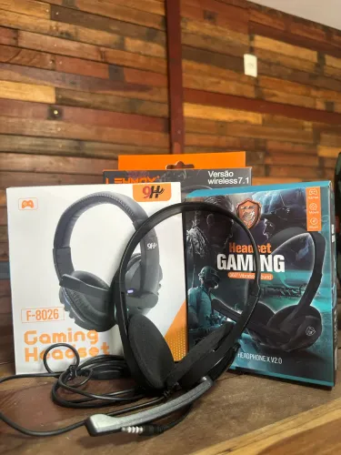 HEADSET GAMER NOVOS ENTREGAMOS 