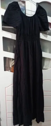 Vestido preto tamanho G