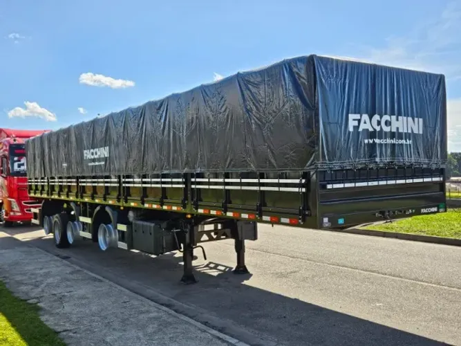 Carreta 4 Eixo Graneleira Facchini Ano 26 0km Pronta Entrega Sem pneus 14 x1.80 chapa