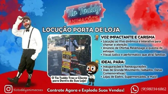 Locução Porta de Loja 