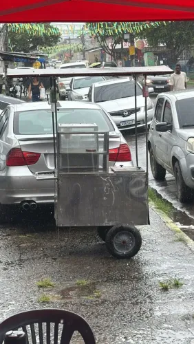 Carroça de cachorro quente 