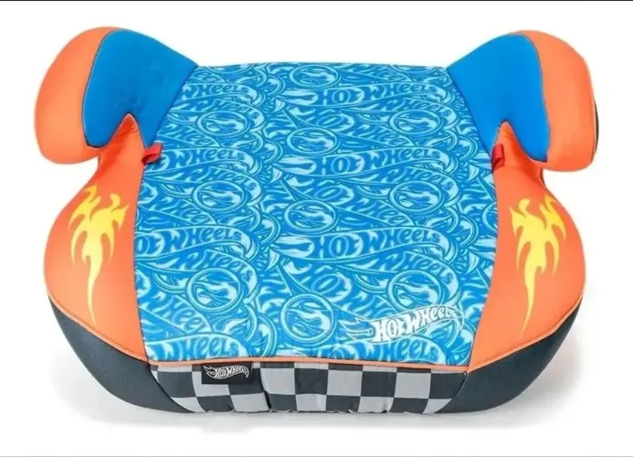 Assento Booster De Elevação Infantil Para Carro Hot Wheels