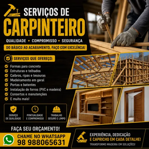 CARPINTARIA EM GERAl