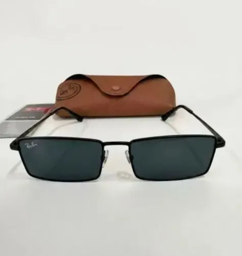 Óculos De Sol Ray-ban Emy Bio-based Lentes De Cristal Uv400. Novo 