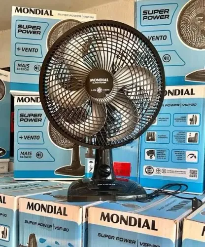 Ventilador Mondial 30cm 127v novos e lacrados