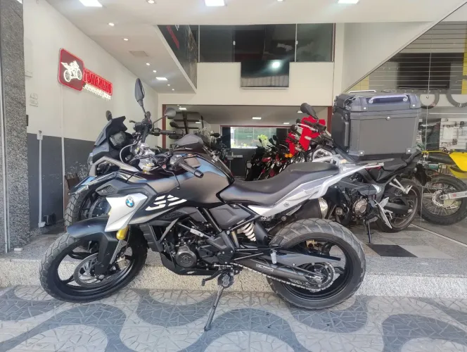 BMW/G310GS, 2024/2024, 7.400km, troco por moto.