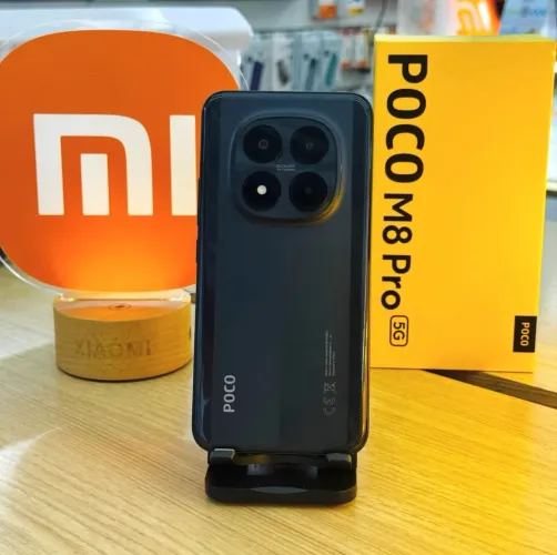 CELL XIAOMI POCO M8 PRO 5G NFC 256GB 08GB RAM R$1899,00 PRETO LACRADO