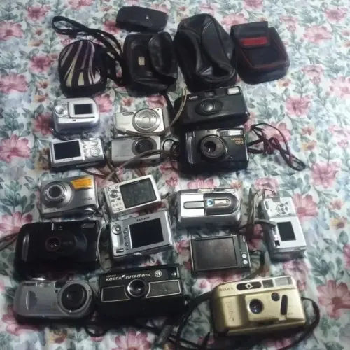 Lote 15 câmeras fotograficas no estado