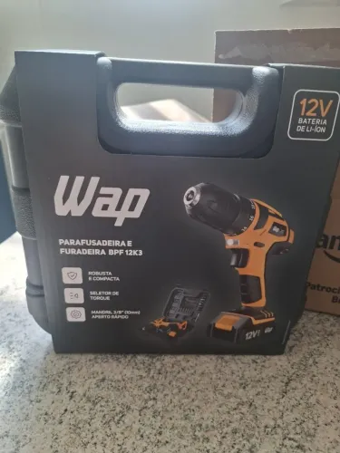 Parafusadeira e Furadeira WAP 12V Bivolt - Zero e com Garantia