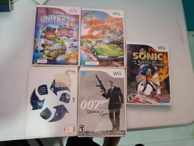 Lote de jogos Nintendo wii