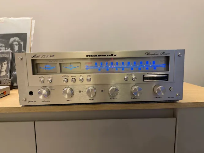 Receiver Marantz 2238b revisado e 100% funcionando 