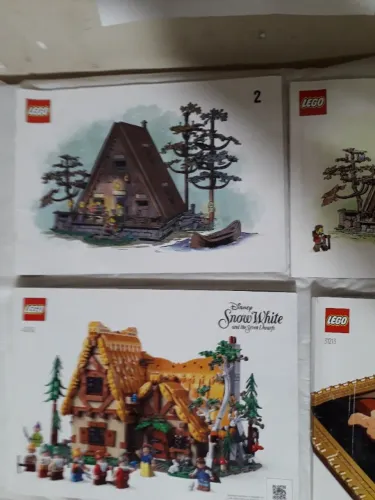 Manuais Lego 31213, 43242 E Outros Somente Manuais Espanhol (Usado)