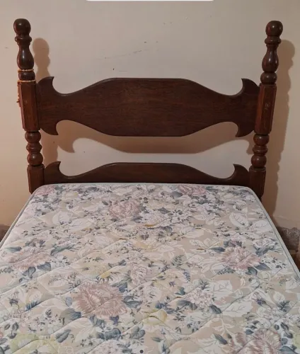 Cama Solteiro Madeira Maciça