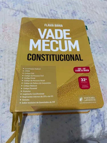 Vade mecum 2ª fase OAB - Direito Constitucional (Flávia Bahia)