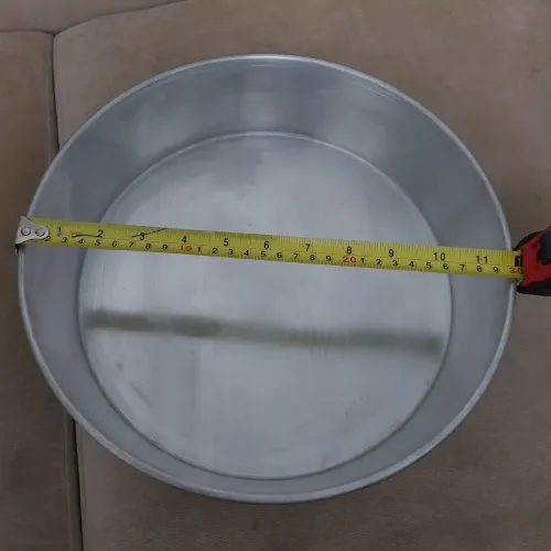 KIT COM 4( QUATRO) FORMAS DE BOLO ALUMINIO REFORÇADO 3OCMS