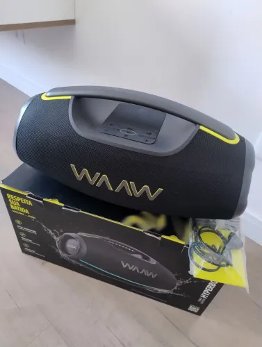 Caixa de som Waaw Alok Hyperboom