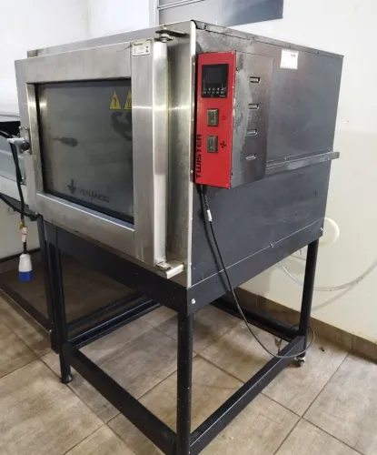forno turbo 5 esteiras a gás