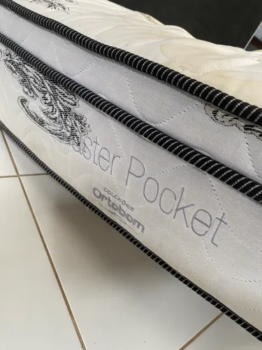 Colchão casal ortobom master pocket
