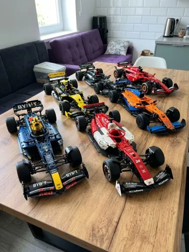 COLEÇÃO LEGOS DA FORMULA 1 GIGANTE PARA MONTAR