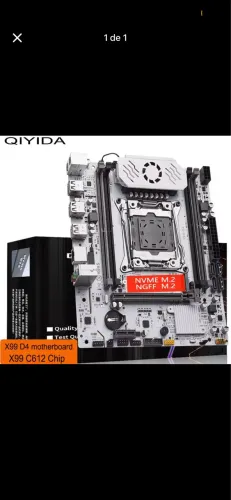 Placa mae x99 qiyda d4