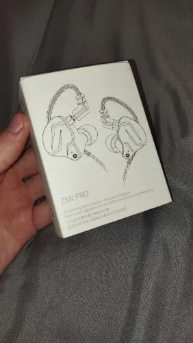 Fone KZ ZSN Pro - Novo - Completo com Caixa