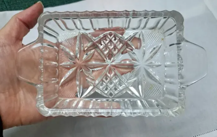 Petisqueira Vintage em Cristal