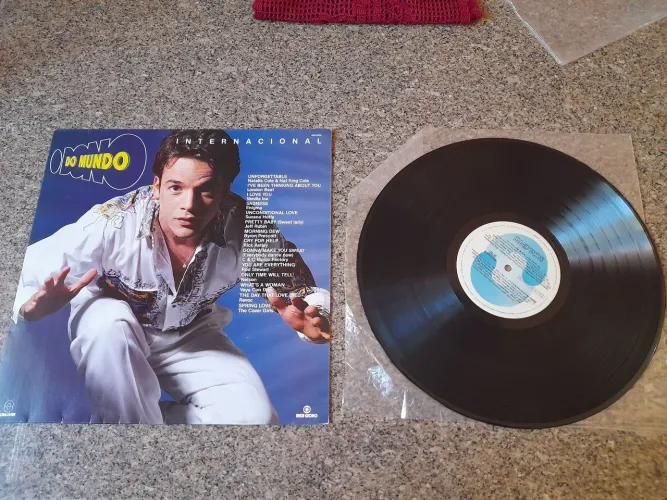 Vinil Trilha Sonora Internacional  - Novela O Dono do Mundo