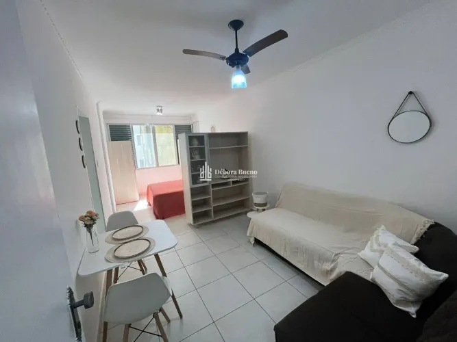 Frente Mar Guilhermina Mobiliado ,kitnet,elevador,garagem,aceita banco,apenas 245mil