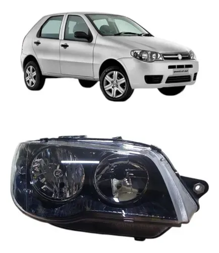Farol Palio 2004 A 2017 Máscara Negra Direito/passageiro
